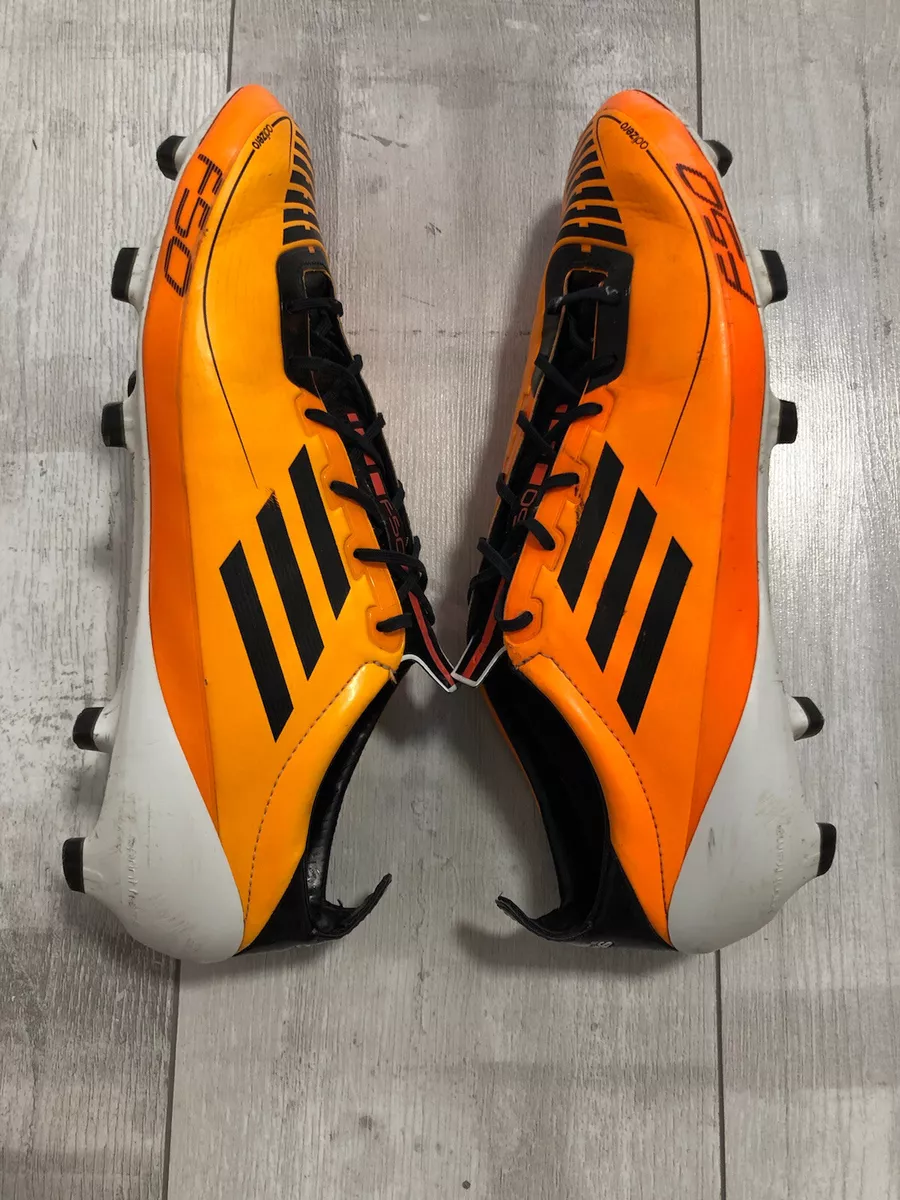 Adidas F50 Adizero Soccer Football Cleats Orange US11 UK10 1/2