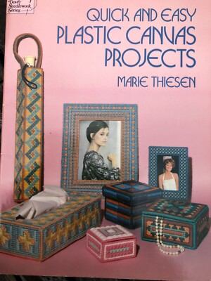 Schnell & einfach Kunststoff Leinwand Projekte Marie Thiesen Dover Handarbeit Serie Boxen