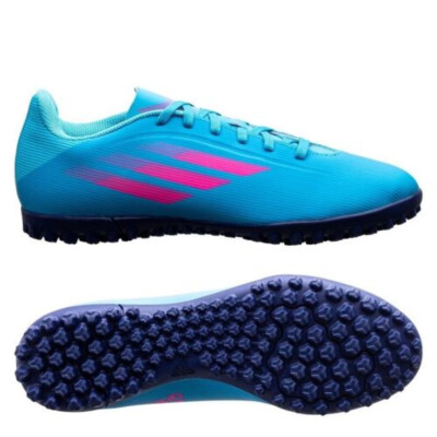 adidas X Speedflow .4 TF Sapphire Edge - Sky Rush/Pink/Legend [GW7530] Gr. 44