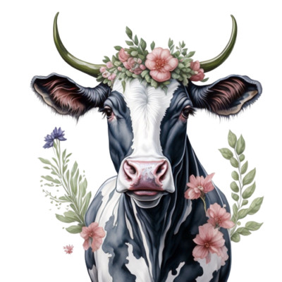 XXXL 60X60 cm car sticker sticker cow sticker
