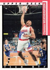 Clarence Weatherspoon Team MVP Upper Deck 1993-94 Basketball Card #TM20