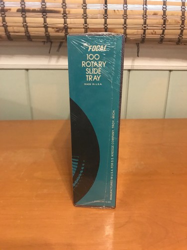Vintage Focal 100 Rotary Slide Picture Tray New Old Stock Sealed - Picture 8 of 9
