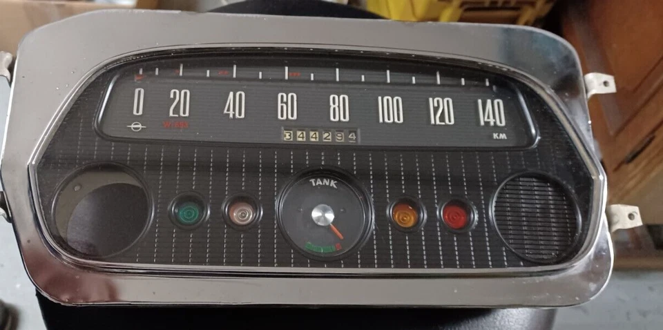 Velocímetro Opel Record Tacómetro Comprobado Superior IVA Deducible Foto 2 de 2