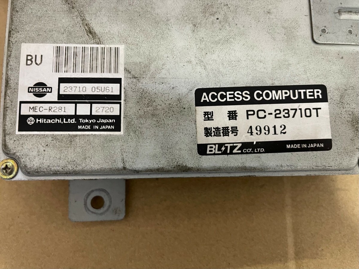 NISSAN SKYLINE R32 GTR RB26DETT BLITZ ACCESS ECU 23710-05U61 | eBay