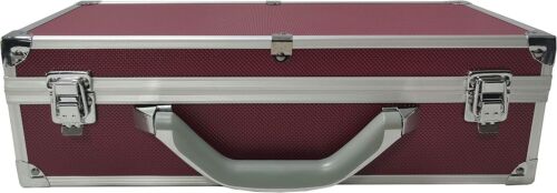 50 Certified Slab Coin Aluminum Storage Box Red - Picture 2 of 4