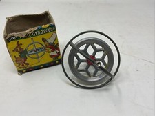 Vintage Steven Pixie Metal Gyroscope With Box, 1955 Original