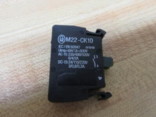 Moeller Klockner M22-CK10 Eaton Contact Block M22CK10