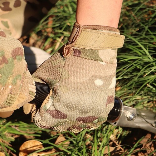 Guantes tácticos militares para hombre protector de tobillo pantalla táctil ejército misión - Imagen 12 de 19
