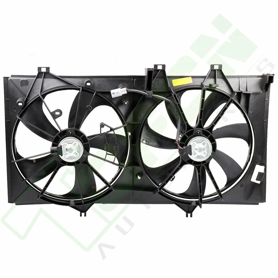 Engine Radiator Condenser Cooling Fan Assembly For 2012 2013 2014 Toyota Camry Foto 2 de 4