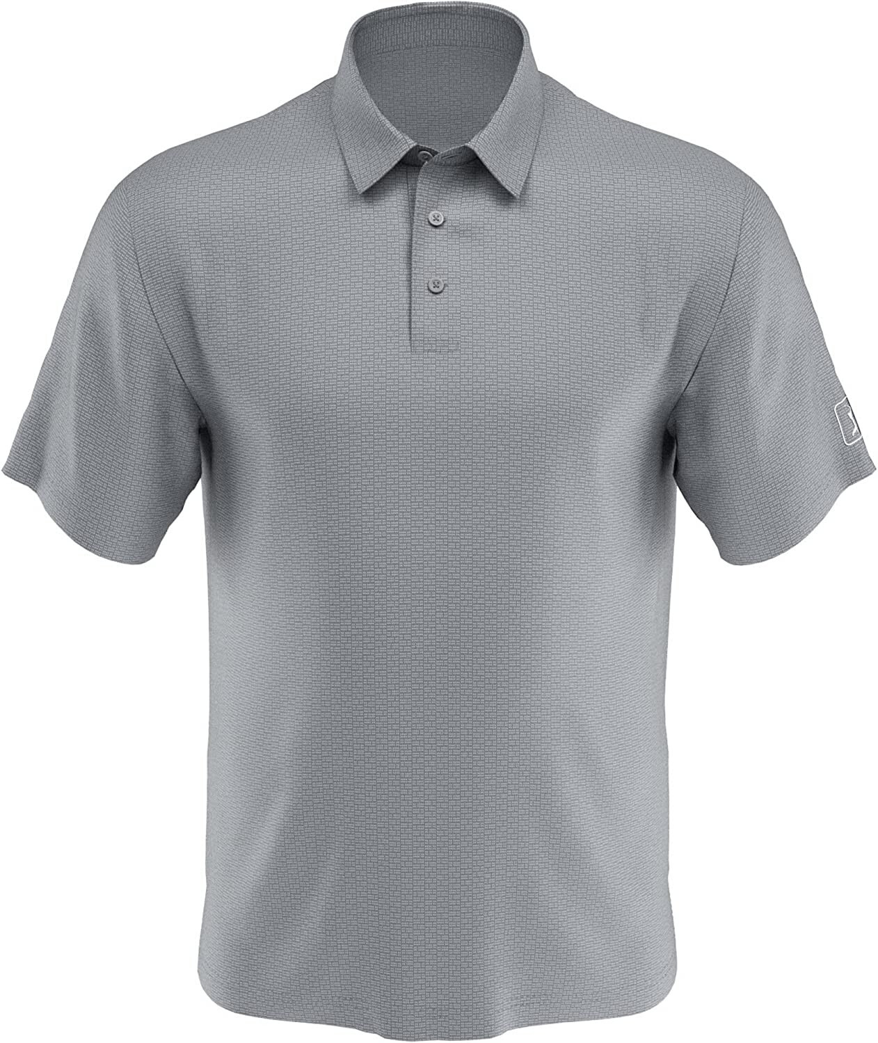 Мужская рубашка поло для гольфа с принтом Птичий глаз PGA Tour из полиэстера Tradewinds размер M 8690₽