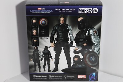 MEDICOM TOY MAFEX 203 WINTER SOLDIER Captain America The Winter