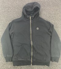 Volcom Fleece Lined Mens Hooded Zip Up Black ...