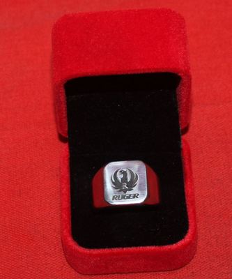 Ruger Stainless Steel Ring with Display Box Size 12 | eBay