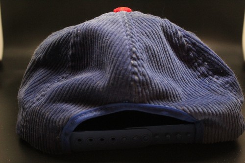 Vintage New York Giants Corduroy Hat New Era Snapback Cap Pro Model USA Made NFL - Picture 13 of 14