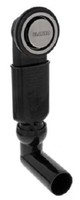 Blanco 122704 ÜBerlauf DN30 C-Overflow FüR Silgranit, Rund Vertikal, Schwarz