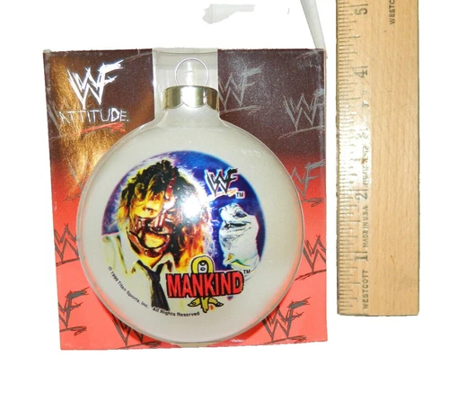 Steve Austin WWF Wrestling Ornaments