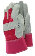 Town And Country Gardening Gloves Glove All Round Rigger Ladies TGL106S 7 Pink