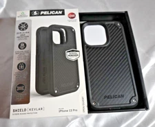 Pelican iPhone 13 Pro Shield (made with Kevlar) Phone Case (no holster)