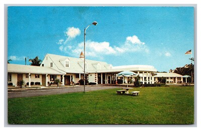 Winter Haven FL Florida Garden Lodge Motel AAA Unp Chrome Postcard