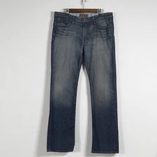 PPD Paige Premium Denim Doheny Straight Leg Jeans Mens Sz 38x33 Medium Wash