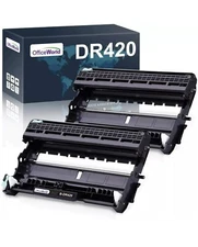 Drum Unit Replacement for Brother DR420 Printer (2-Pack)