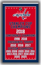 Washington Hockey Team Memorable Flag 90x150cm 3x5ft Capitals Winner Best Banner