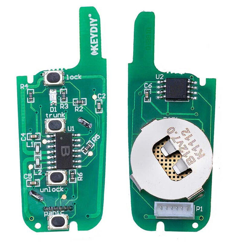 for Subaru Legacy Outback Tribeca Upgraded Flip 433MHz Remote Key Fob CWTWB1U766 Foto 3 de 3