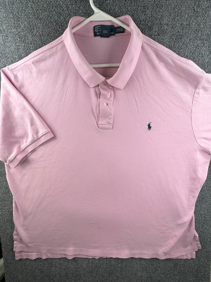 Polo Ralph Lauren 2XB Big Pink Short Sleeve Polo Shirt