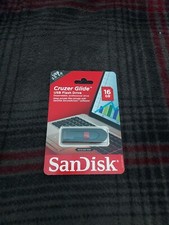 SanDisk 16 GB Cruzer Glide USB 2.0 / 3.0 Compatible Flash Drive