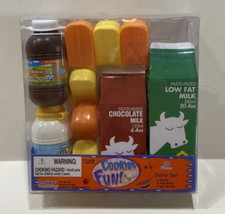 VIntage Boley Children's Cooking Fun Dairy Set - 10 piece set - NEW Old Stock