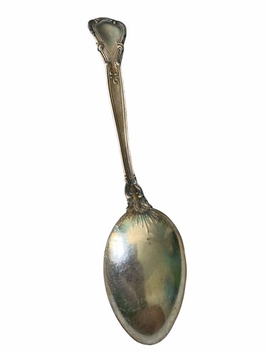Chantilly Gorham 1950 Table Serving Spoon 8 3/8" Sterling Silver Monogram - Picture 4 of 6