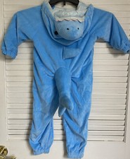 Infant Shark Plush Jumpsuit Costume 18-24 Medium Hyde EEK