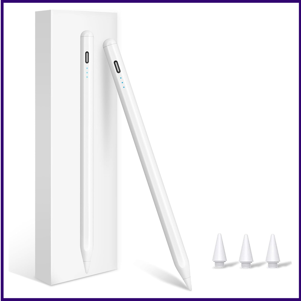 Stylus Pen for iPad (2025-2018), Pencil for iPad 11th A16/10/9/8/7