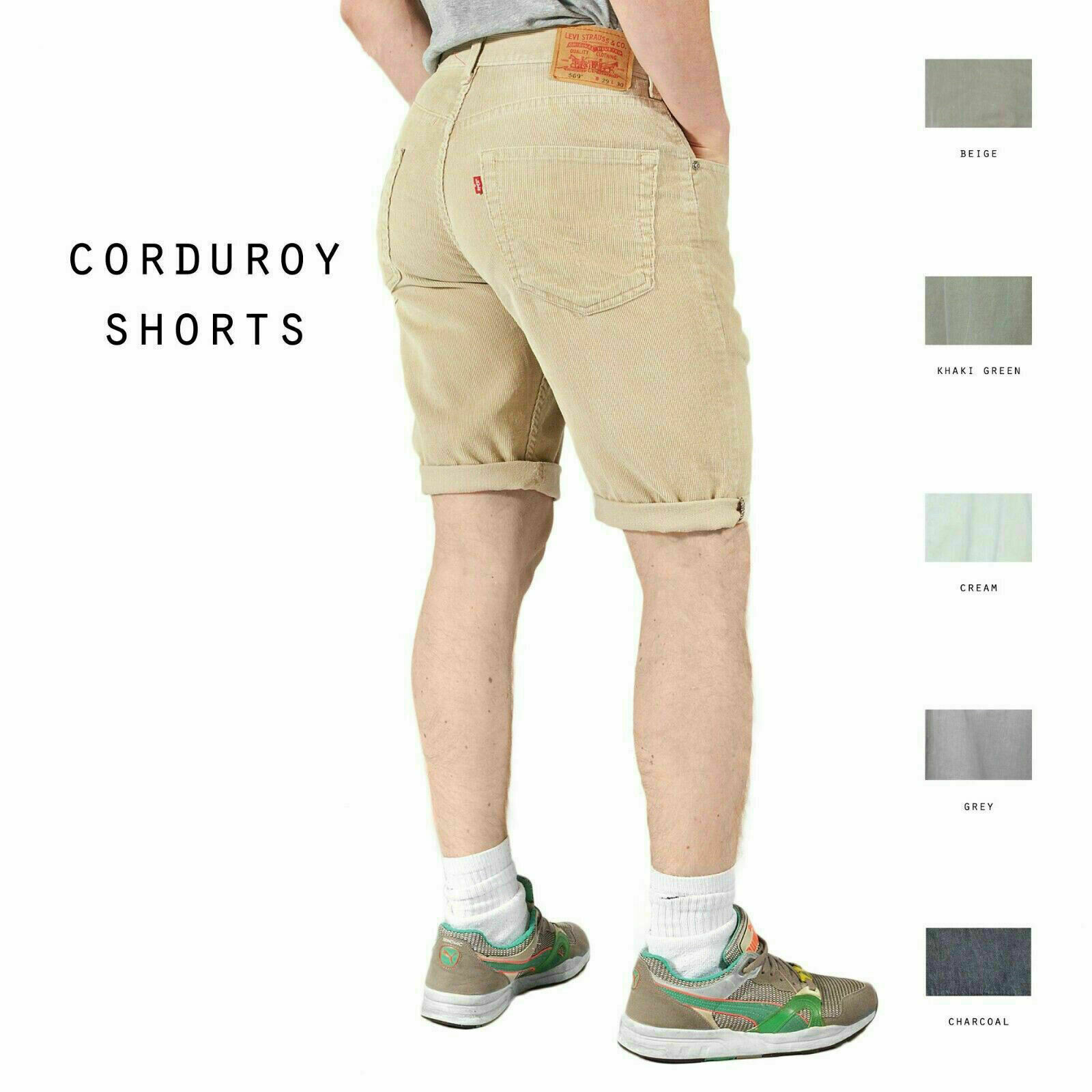 Mens Vintage Levis Corduroy Shorts Levi Strauss Various Sizes | eBay