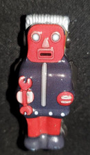Classic TIN ROBOT - 2.25" Red Meiji Kitahara Collection / TK Toys (KR)