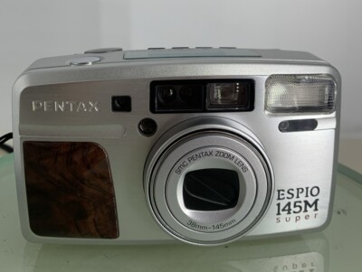 PENTAX　ESPIO145M Pentax Espio 145M SUPER SILVER POINT AND SHOOT FILM CAMERA+
