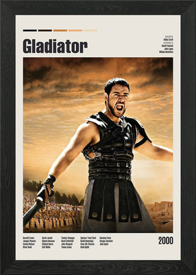 Gladiator Filmposter Gerahmtes Wandbild Poster Leinwanddruck Bild