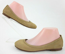Frye Carson Ballet Flats Sand Nubuck Leather Sz 7