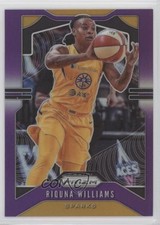 2020 Panini Prizm WNBA Purple Prizm 54/125 Riquna Williams #81 ib6