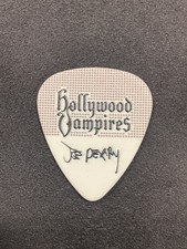 Joe Perry Hollywood Vampires Logo Signature Guitar Pick (D)