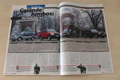 Auto Bild 04/1997 SsangYong Musso 602 EL mit 100PS besser als...?