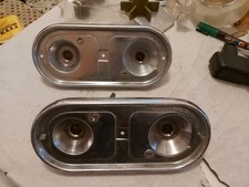 Tail Lights Fiat 1300 Fiat 1500 Iron Chrome Tail Lights Fiat 1300 Fiat 1500 Iron Chrome