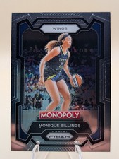 2024 WNBA Monopoly Prizm Basketball Monique Billings card #19 Dallas Wings