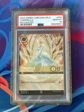 DISNEY LORCANA EN 2-RISE OF THE FLOODBORN CINDERELLA - BALLROOM SENSATION PSA 10