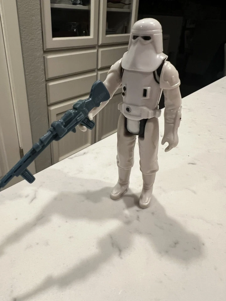 De colección 1980 Star Wars ESB Snowtrooper Sin usar, en caja, reverso de tarjeta original Kenner ¡¡raro!! LEER Foto 4 de 4