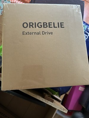ORIGBELIE 3TB USB External Drive w/ Carrying Case, Model X003REZ68N