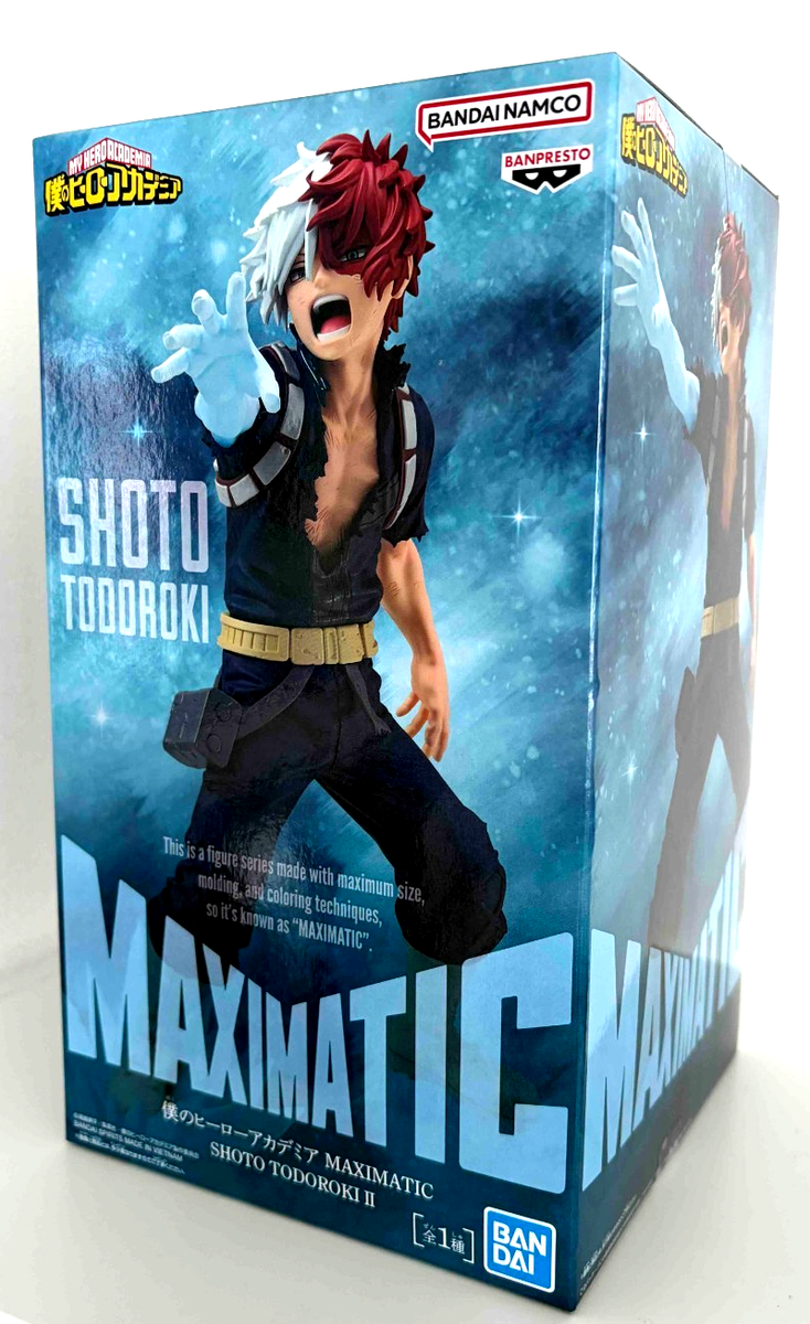 My Hero Academia MAXIMATIC SHOTO TODOROKI Figure Banpresto 17cm