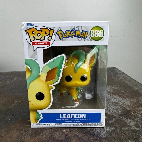 Funko Pop Games POKEMON Leafeon 866 w/ Imperfect Box