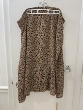 Reformation Mia Skirt Bengal Leopard Plus Size 20 New With Tag