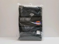 New Dickies Men's Short Sleeve Black Work T-Shirt 2-Pack in 4X-Large 99 Cotton